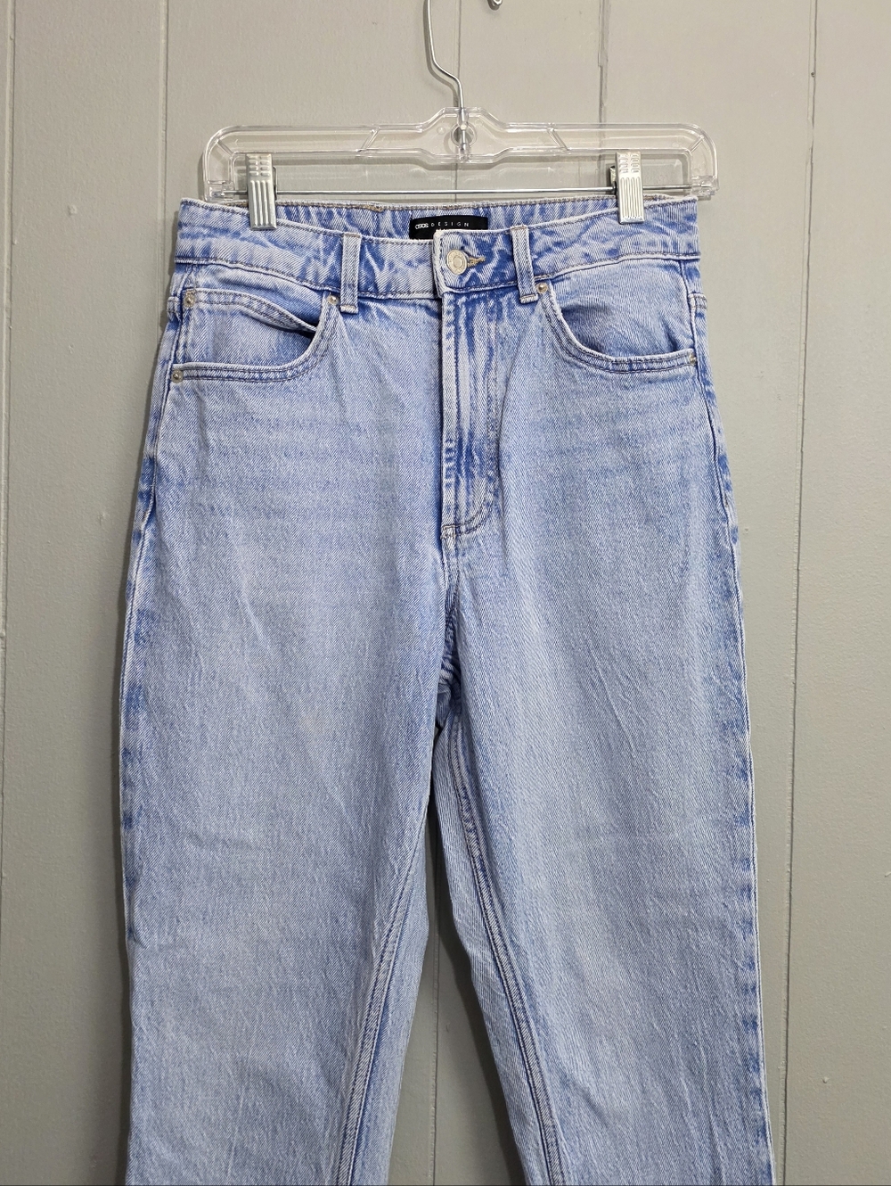 ASOS Design High Rise Mom Jeans Size 28 - Picture 2 of 9